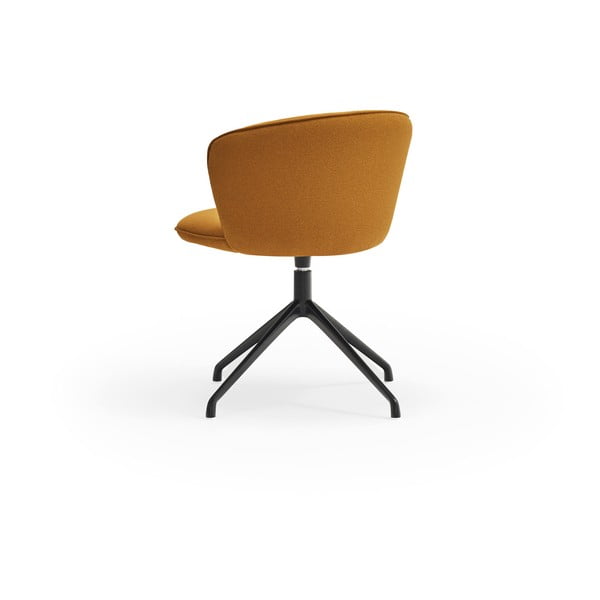 Gorčično rumeni oblazinjeni jedilni stoli v kompletu 2 ks Add – Teulat-image-2