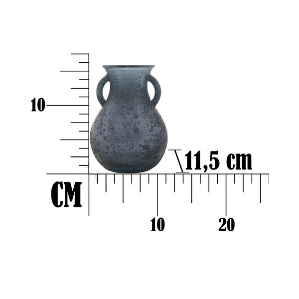 Modra vaza iz recikliranega stekla Mauro Ferretti Anfora, ⌀ 11,5 cm-image-1
