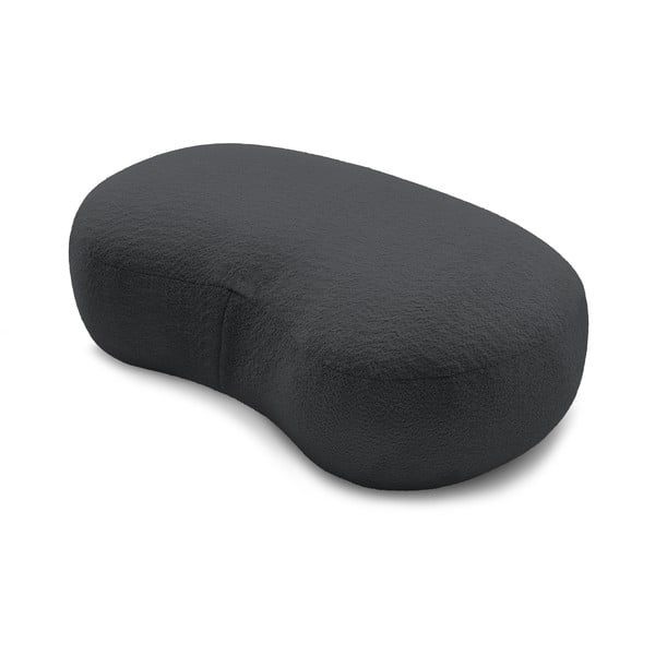 Temno siv podstavek za noge iz tkanine bouclé Saint-Germain - Bobochic Paris-image-4