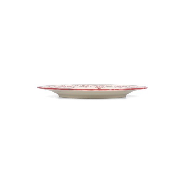 Bordo rdeč/slonokoščen desertni porcelanast krožnik ø 21,5 cm Cyril – S|P Collection-image-3