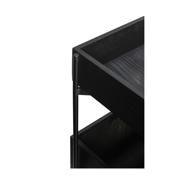 Voziček iz jesenovega lesa na kolesih 42x37 cm Fresh - Hübsch-image-2