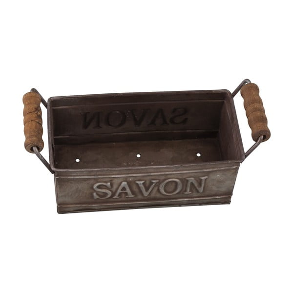 Temno siv kovinski podstavek za milo - Antic Line-image-2