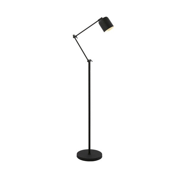 Črna zatemnitvena stoječa svetilka (višina 150 cm) Rijeka – Light & Living-image-1