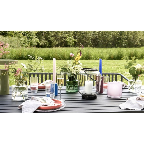 Zelena LED zatemnitvena namizna svetilka s kovinskim senčilom (višina 28 cm) BringMe – Hübsch-image-1