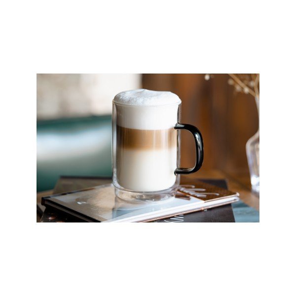 Steklene skodelice v kompletu 2 ks 350 ml Carbon – Vialli Design-image-1