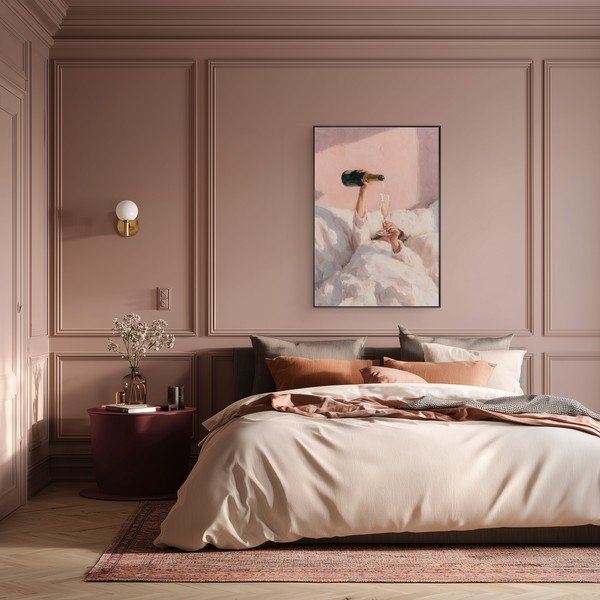 Tiskana slika z okvirjem/na platnu 70x100 cm Lazy Sunday – Styler-image-2