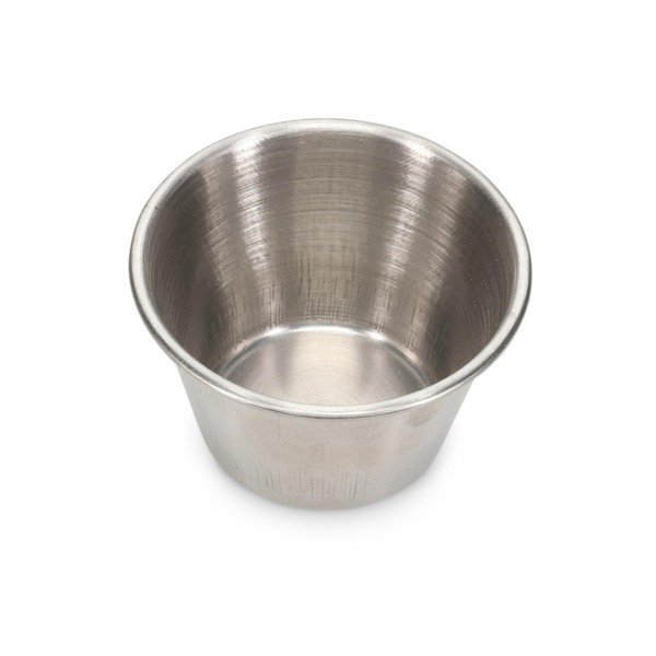 Kovinska skledica za serviranje v srebrni barvi 110 ml Serve – BonBistro-image-2