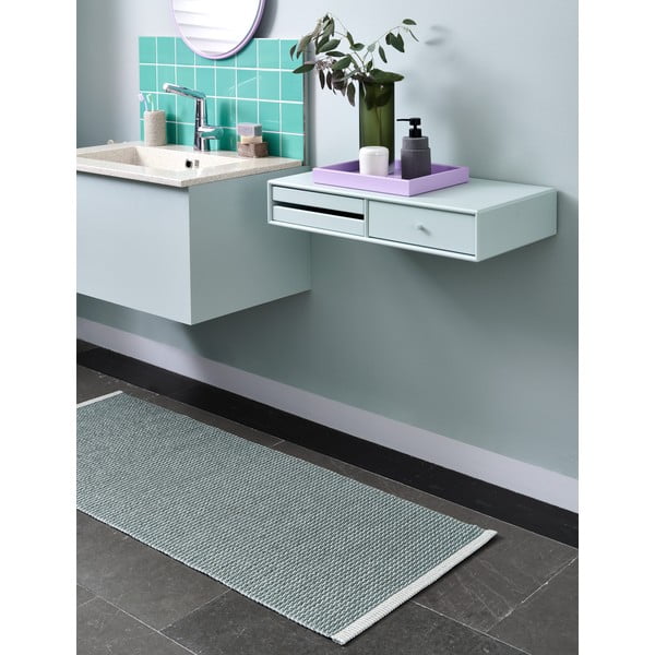 Svetlo zelena notranja in zunanja preproga 140x200 cm Mono Sage Army – Pappelina-image-1