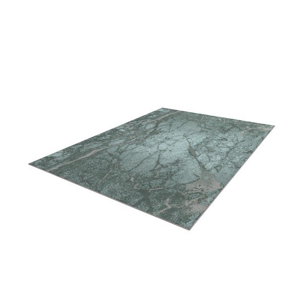 Siva/zelenomodra preproga 133x190 cm Damar – FD-image-4