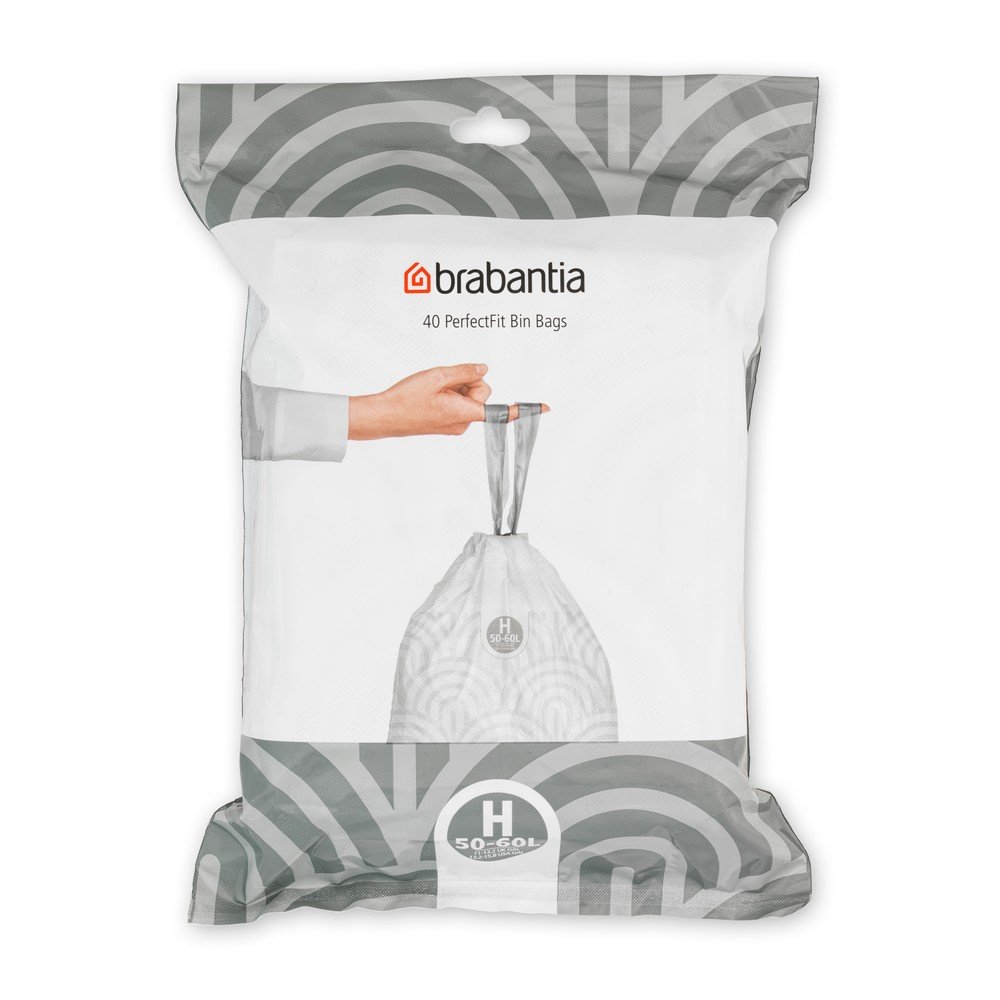 Vrečke za smeti 60 l 40 ks PerfectFit H