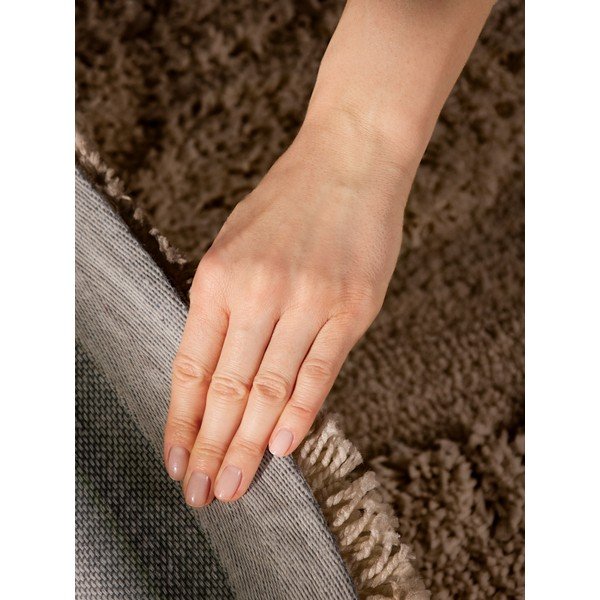 Rjava ročno tkana okrogla preproga ø 160 cm Lambeth Jasper – Ted Baker-image-4