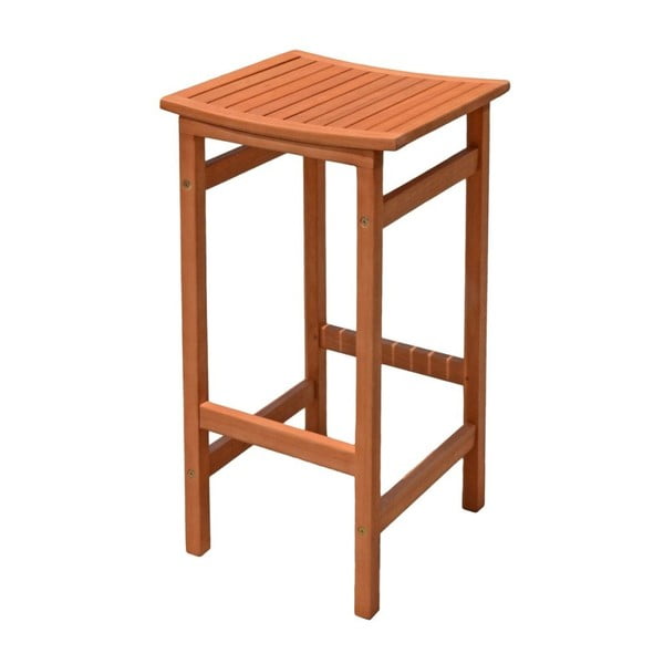 Rjavi vrtni barski stoli v kompletu 2 ks iz masivnega lesa Palmdale – Garden Pleasure-image-1