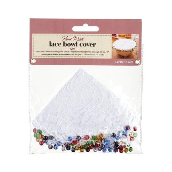 Kuhinja Craft Home Made Lace Bowl Coverlet-image-1