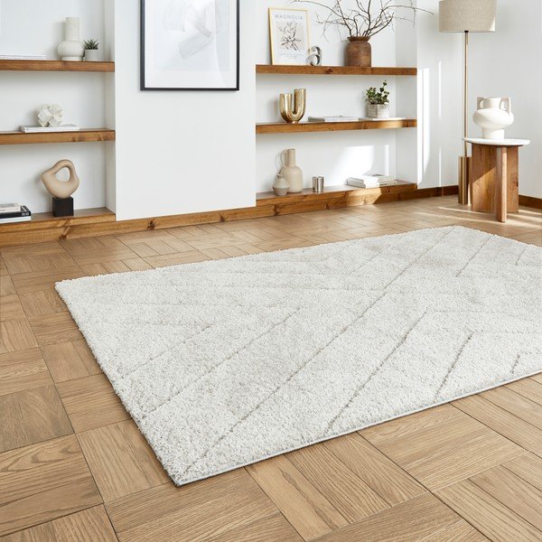 Svetlo siva preproga 160x230 cm Ideal Shaggy – Think Rugs-image-2