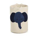 Slonokoščena tekstilna otroška škatla za shranjevanje ø 35x50 cm Tandani – Kave Home