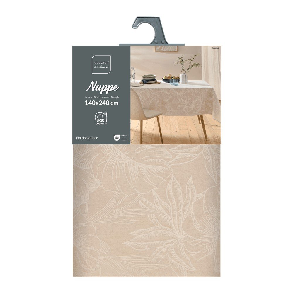 Pralen namizni prt 140x240 cm Lorenza