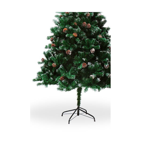 Umetno božično drevo z borovimi storži, višina 1,8 m-image-2