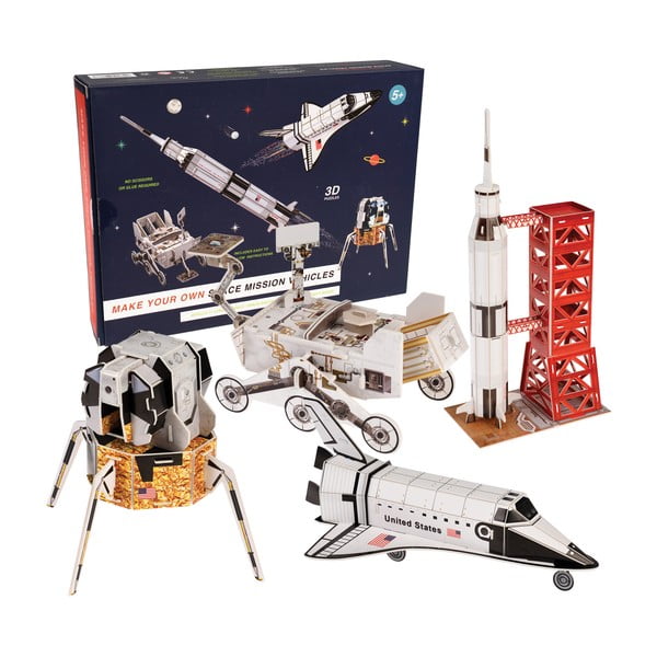 Otroški komplet vesoljskih plovil za igranje Rex London Space Mission Vehicles