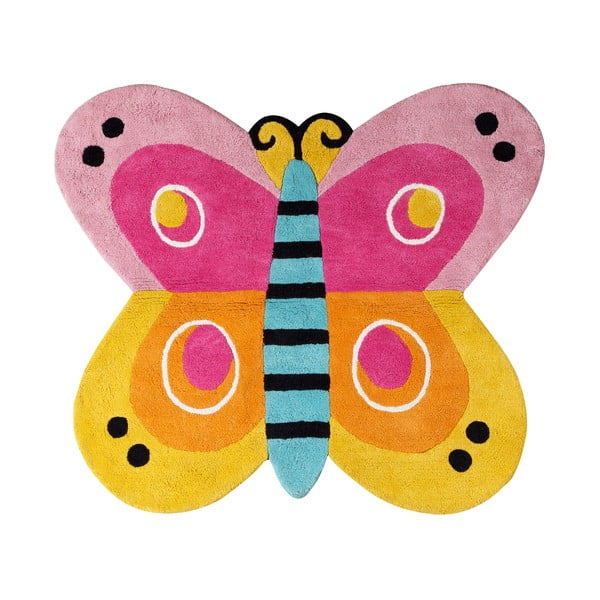 Otroška preproga 80x90 cm Butterfly – Premier Housewares