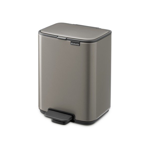 Siv jeklen koš za smeti s pedalom 4 l Bo – Brabantia