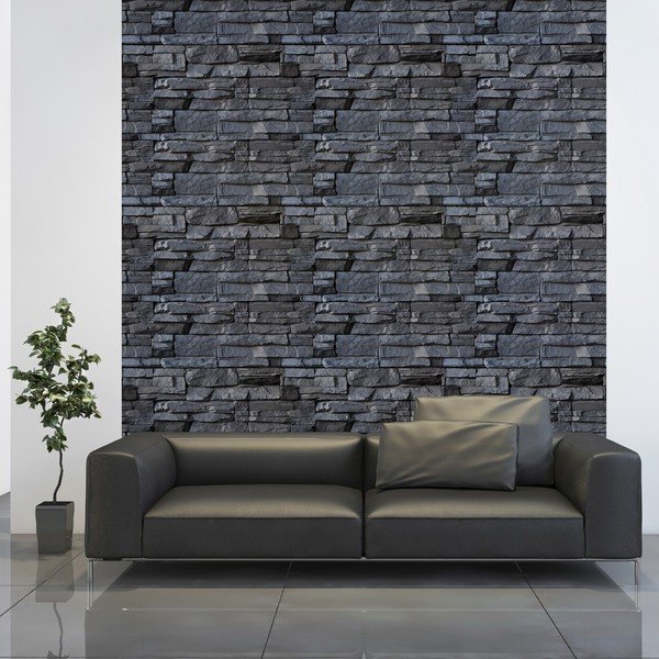 Dekorativna stenska nalepka Ambiance Volcanic Stone, 40 x 40 cm-image-3