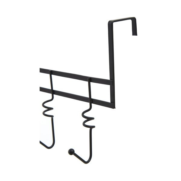 Črn kovinski obešalnik za vrata 46 cm Jaxen – Premier Housewares-image-2