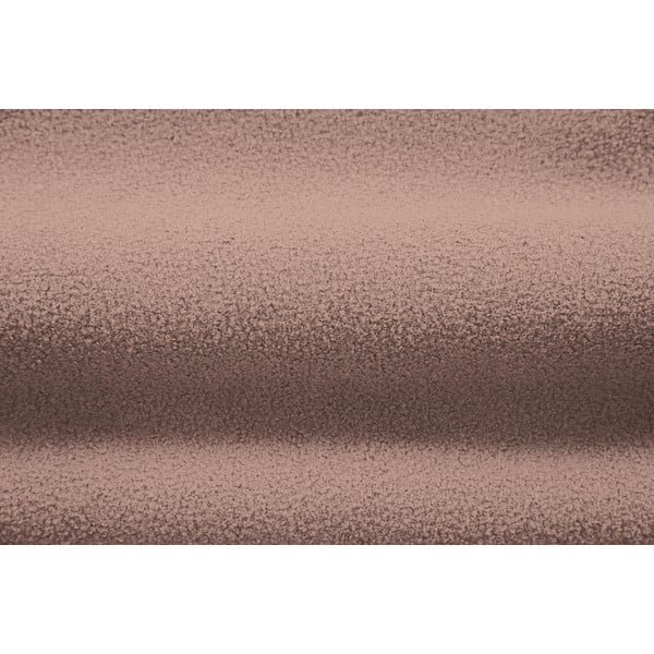 Svetlo rožnat fotelj iz tkanine bouclé Jenny – Micadoni Home-image-4