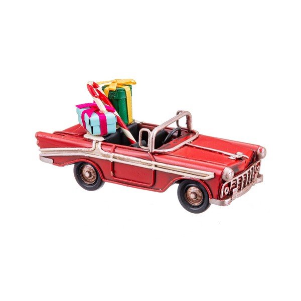 Kovinska božična figurica (višina 5 cm) Car – Casa Selección
