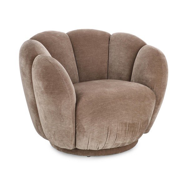 Sivorjav fotelj Tulip – Bizzotto