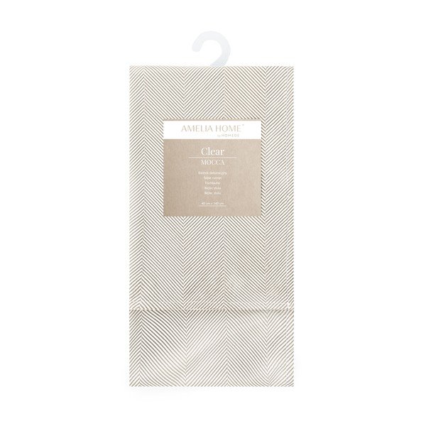 Žametni namizni tekač 40x140 cm Clear - AmeliaHome-image-2