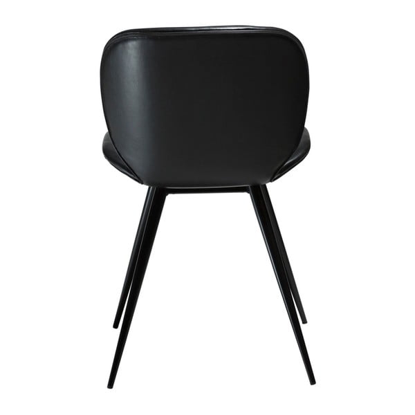Črn usnjen stol DAN-FORM Denmark Cloud-image-3
