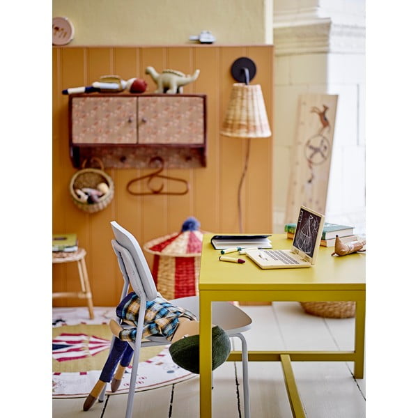 Otroška škatla za shranjevanje iz vodne hijacinte v naravni barvi ø 40x40 cm Birsen – Bloomingville Mini-image-2