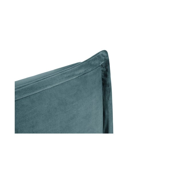 Modrozeleno vzglavje 140x120 cm Monica – Milo Casa-image-3