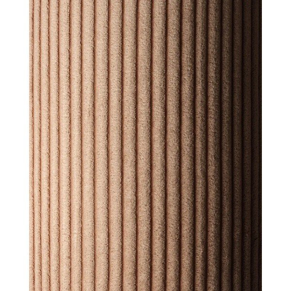 Rjava otroška sedežna blazina iz rebrastega žameta Roll – Wigiwama-image-3