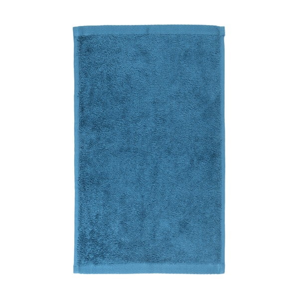 Modra bombažna brisača Boheme Alfa, 30 x 50 cm