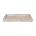 Kamnit dekorativni pladenj 15x30,5 cm Travertine – House Nordic