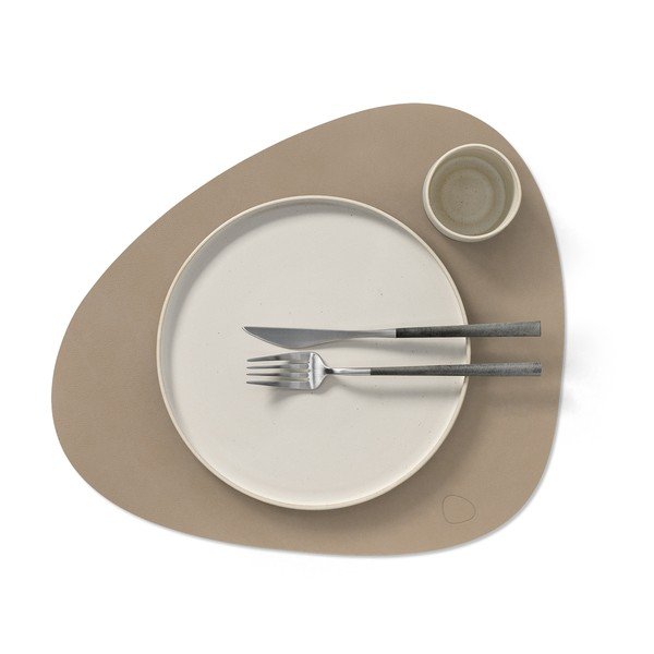 Pogrinjek iz eko usnja 37x44 cm Curve L Nupo – LIND DNA-image-1