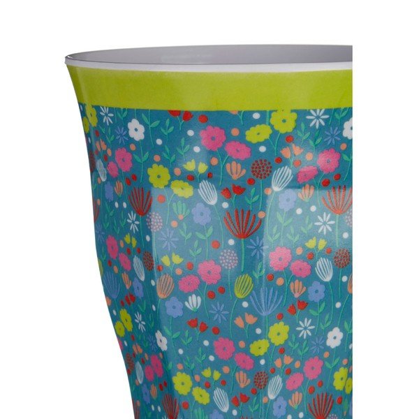 Modra skodelica z motivom cvetja Premier Housewares Casey, 300 ml-image-2