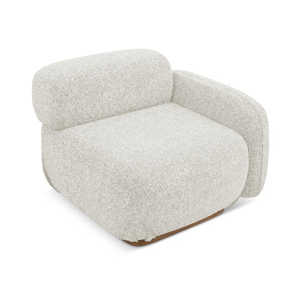 Kremno bel modul za sedežno garnituro (desni kot) Ailani – Makamii-image-2