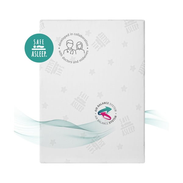 Otroška vzmetnica iz pene z odstranljivo prevleko 95x70 cm Safe Asleep® – Roba-image-4