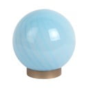 Svetlo modra namizna svetilka s steklenim senčilom (višina 17 cm) Summer Globe – Leitmotiv