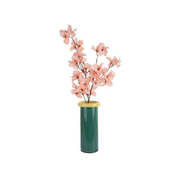 Temno zelena steklena vaza (višina 27,5 cm) Plegado  – PT LIVING-image-3