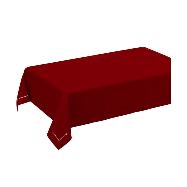 Karminasto rdeč namizni prt Unimasa, 210 x 150 cm
