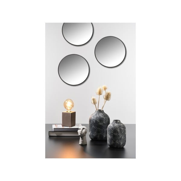 Stensko ogledalo ø 50 cm Vardo – Villa Collection-image-1