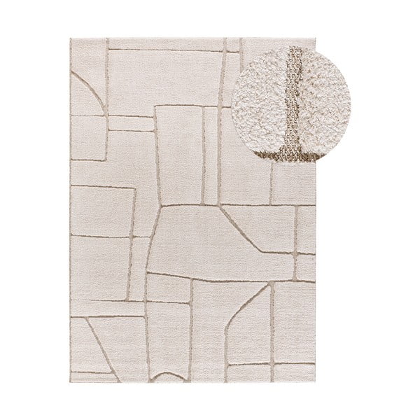 Kremno bela preproga 160x230 cm Diena – Universal