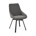 Temno siv jedilni stol Jenna – Kave Home