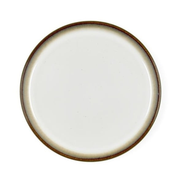 Kremno beli keramičen desertni krožnik Bitz Mensa, premer 21 cm