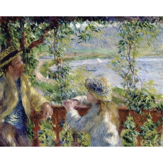 Reprodukcija slike Auguste Renoir - By the Water, 50 x 45 cm