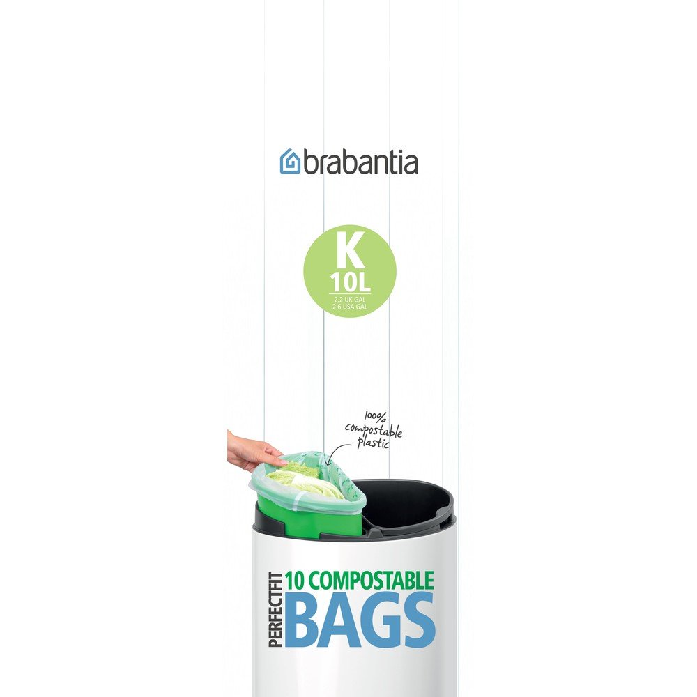 Vrečke za bio odpadke v kompletu 10 l 10 ks PerfectFit K