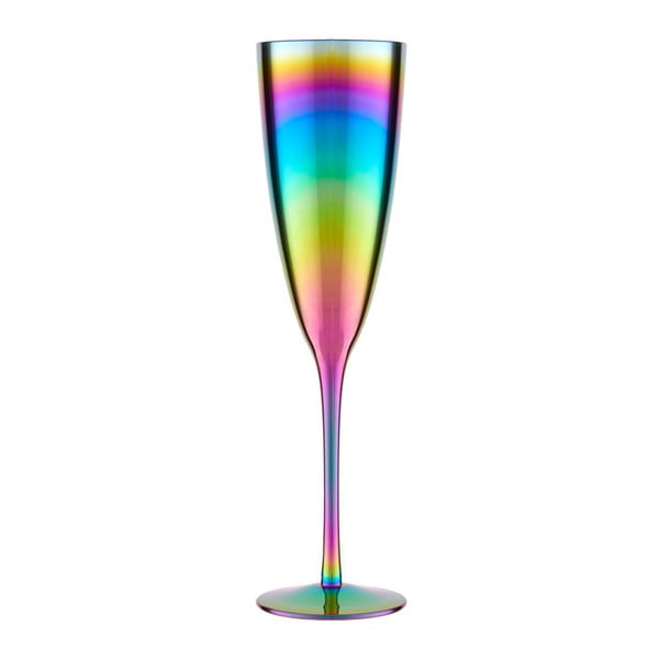 Komplet 4 kozarcev za penino z mavričnim učinkom Premier Housewares Rainbow, 290 ml-image-1
